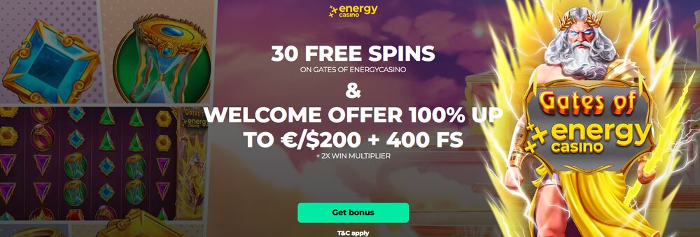 Haaptsäit vum Energy Casino