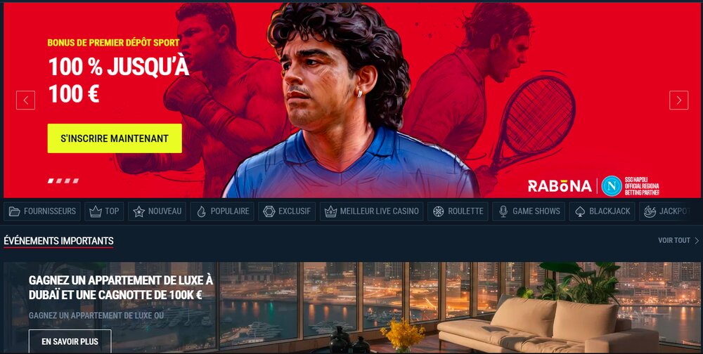 Rabona casino HP LU.