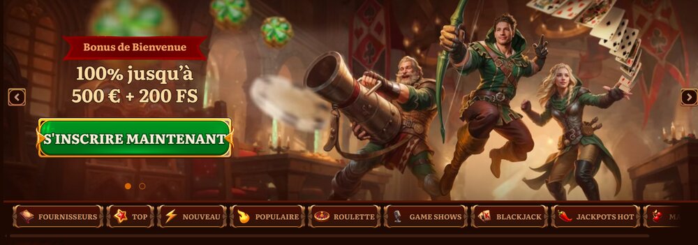 Wild Robin casino HP LU